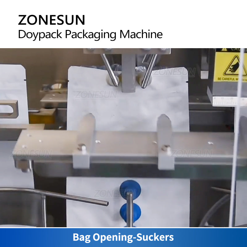 ZONESUN ZS-FMHZL1 Automatic Powder Filling & Doypack Feeding Sealing Machine