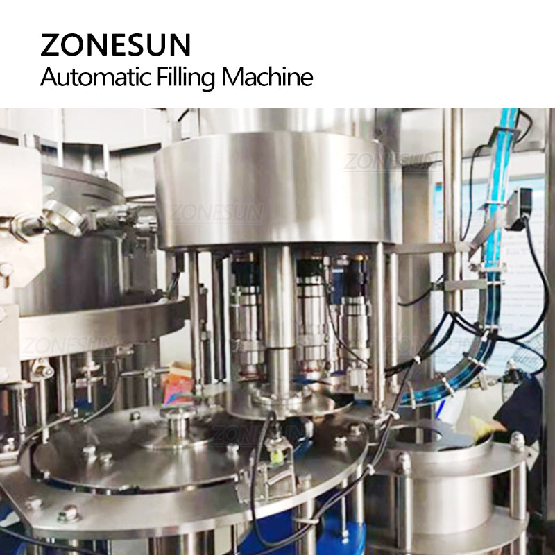 ZONESUN ZS-AFMC Autoamtic PET Bottled Carbonated Drinks Filling Machine