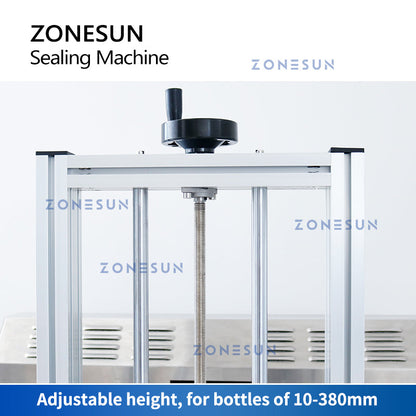 Máquina automática de sellado por inducción de tapas de papel de aluminio ZONESUN ZS-FK4200V 