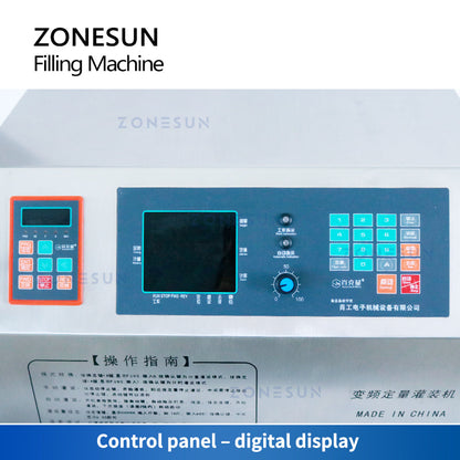 ZONESUN ZS-RPW1 Rotor Pump Paste Filling and Weighing Machine