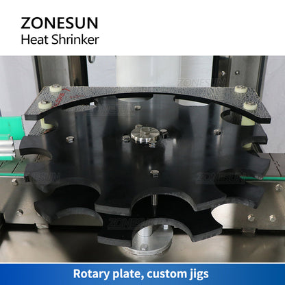 ZONESUN ZS-CSM1 Automatic Bottleneck Cover Heat Shrinking Sealing Machine