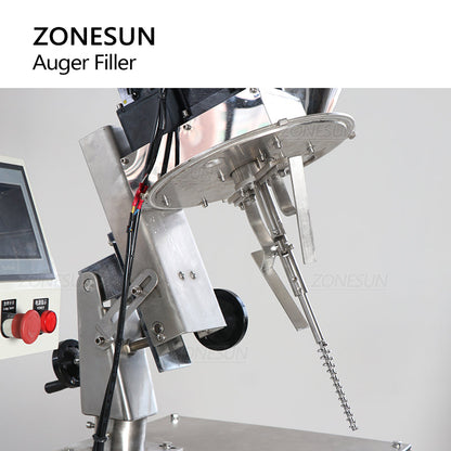 Máquina de llenado de polvo semiautomática ZONESUN ZS-FM100P 0.1-100g