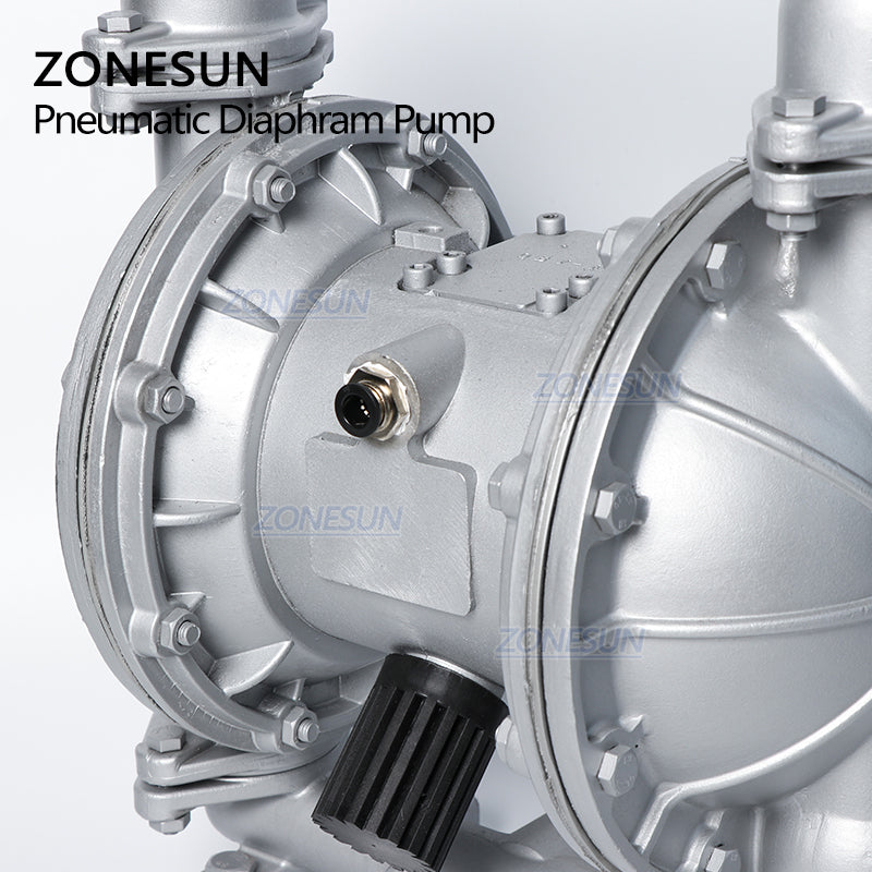 ZONESUN Pneumatic Filling Diaphragm Pump ZS-QBY-K25 Mini Air Operated