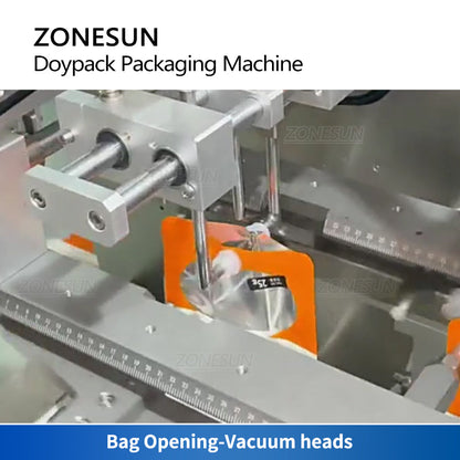 ZONESUN ZS-HZL1 Automatic Paste Filling & Doypack Feeding Sealing Machine