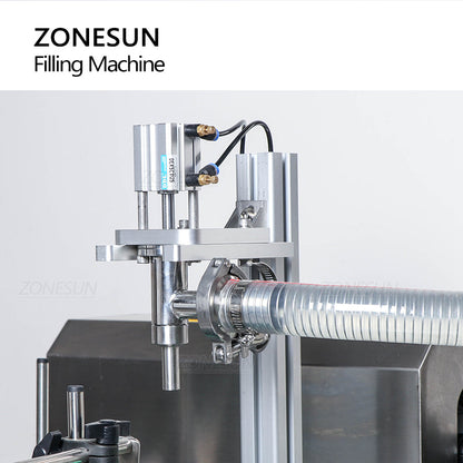 ZONESUN Automatic Rotor Pump Paste Liquid Filling Machine ZS-DTGT900M