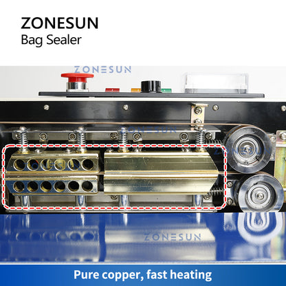 ZONESUN ZS-FR900S Automatic Bag Sealing Machine