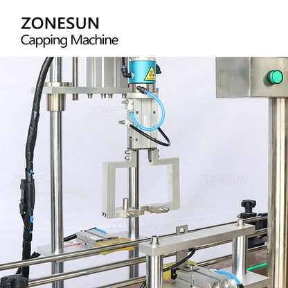 ZONESUN ZS-XG440F Automatic Customized Irregular Bottle Capping Machine