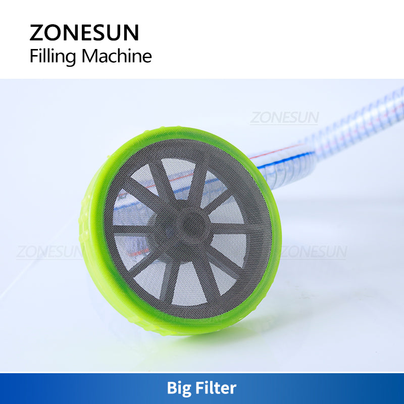 ZONESUN ZS-GFK17C Semi-automatic Diaphragm Pump Liquid Filling Machine