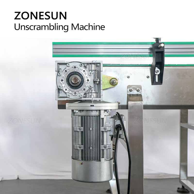 ZONESUN ZS-CB190 Cinta transportadora personalizada Clasificación de botellas Descifrador para cadena de producción 