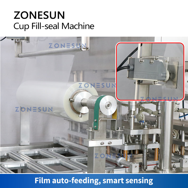 Piston Pump Liquid Heating Filling Cup Sealing Machine