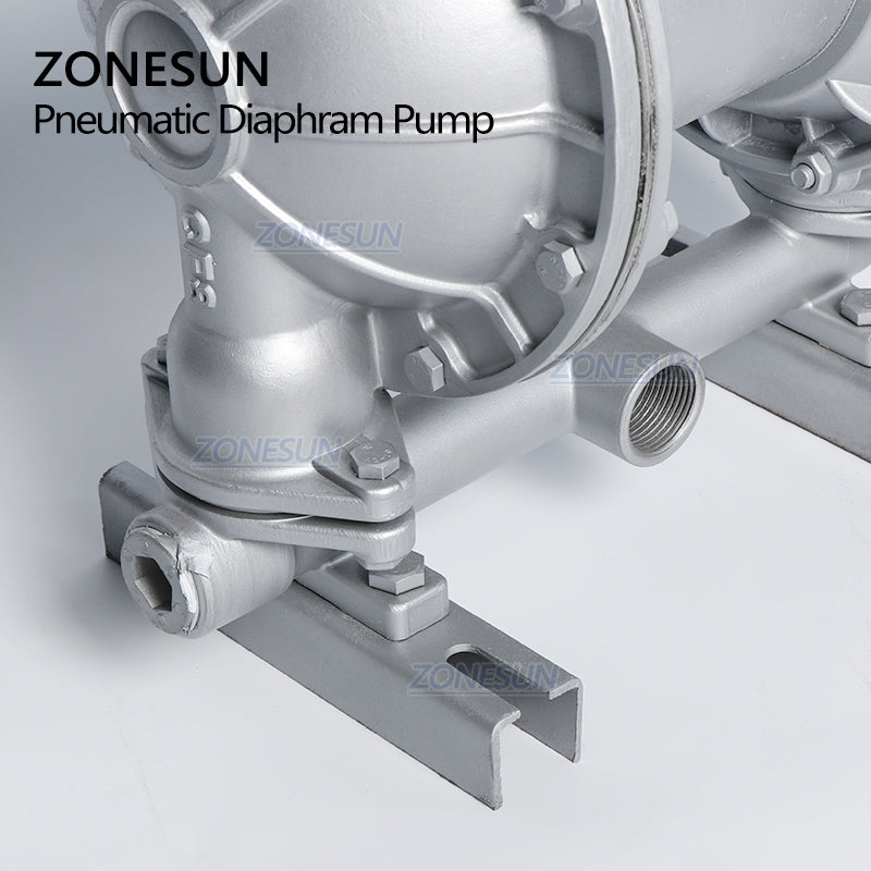 ZONESUN Pneumatic Filling Diaphragm Pump ZS-QBY-K25 Mini Air Operated