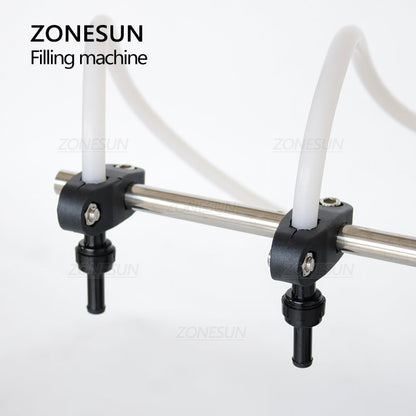 ZONESUN ZS-YG2 2 Nozzles Magnetic Pump Liquid Filling Machine