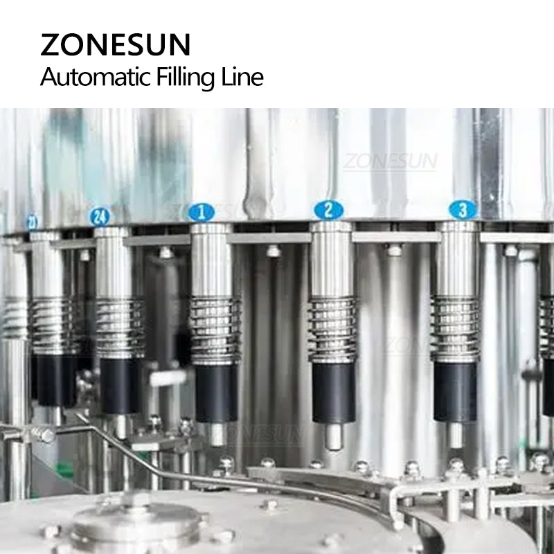 ZONESUN ZS-AFM Autoamtic PET Bottled Drinking Water Filling Machine