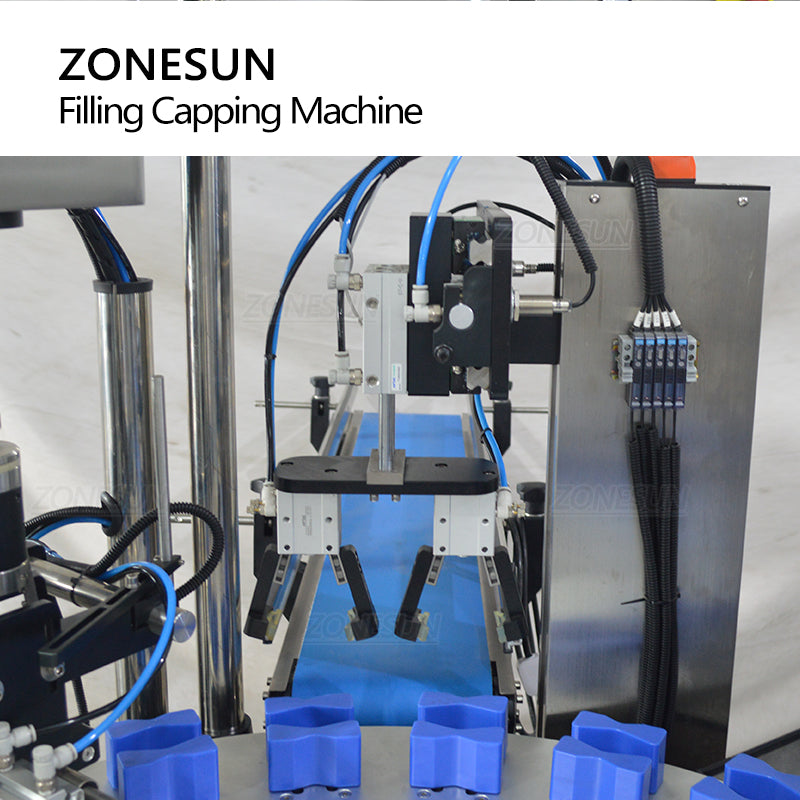 ZONESUN ZS-SRFC Automatic Cream Paste Filling and Capping Machine