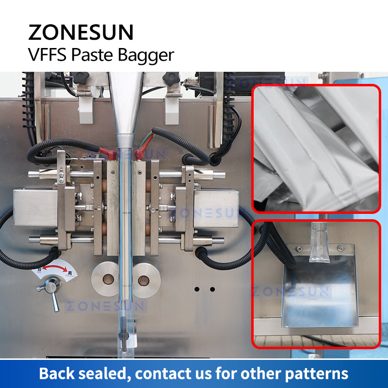 ZONESUN ZS-FP220 Máquina llenadora y selladora de pasta rápida y eficiente