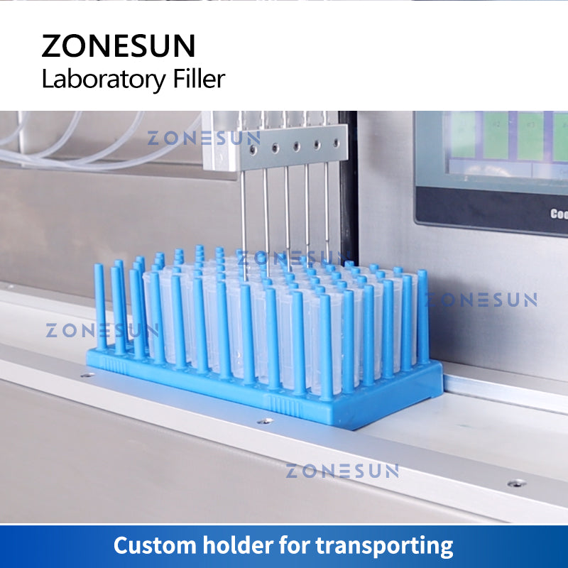 ZONESUN ZS-YTCPD5 5 Nozzles Automatic Ceramic Pump Liquid Filling Machine