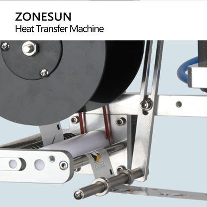 Máquina de estampado de transferencia térmica neumática ZONESUN ZS-TY100