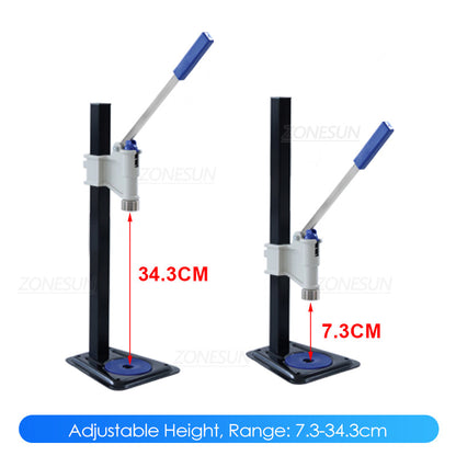 Máquina tapadora manual de tapas de botellas de cerveza ZONESUN ZS-BBC1 