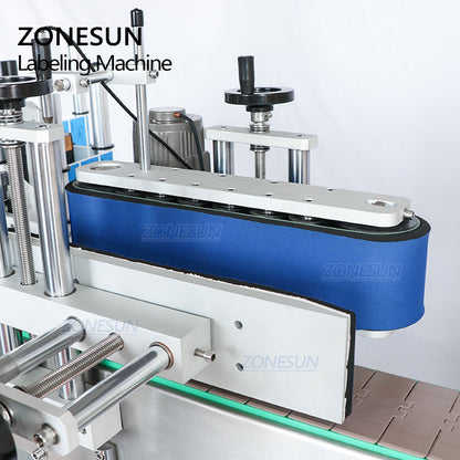 ZONESUN ZS-TB150A High Speed Single Side Round Bottle Labeling Machine For Normal Transparent Label（Best Offer）