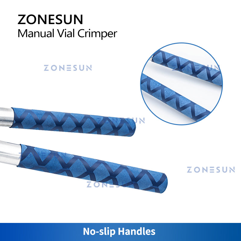 ZONESUN ZS-PBC1 13/15/18/ 20mm Máquina de tapado de perfume manual de acero inoxidable