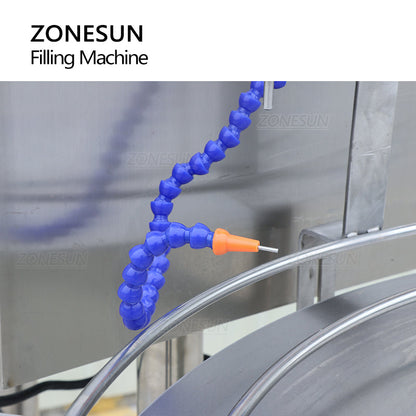 ZONESUN ZS-VTRP1 Servo Motor Rotor Pump Paste Filling Machine with Unscrambler（Best Offer）