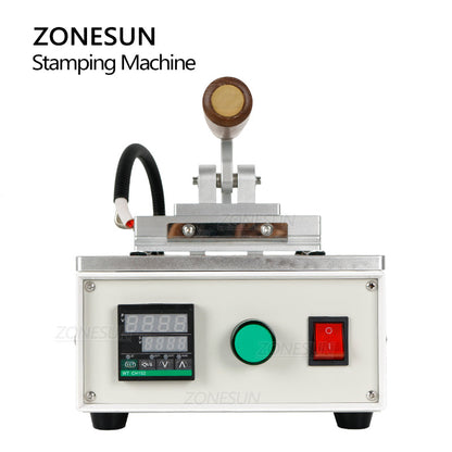 ZONESUN Desktop Manual Hot Foil Stamping Machine