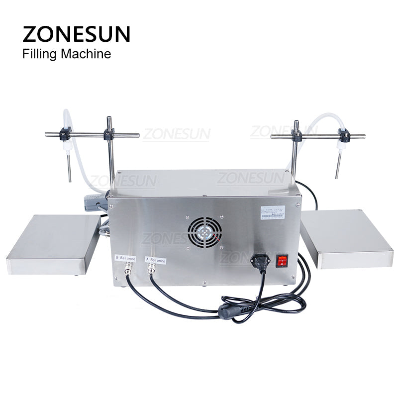 ZONESUN ZS-PP532W 30-6000ml Peristaltic Pump Liquid Weighing Filling Machine