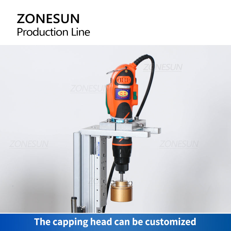 ZONESUN ZS-FAL90S Small Automatic Peristaltic/Magnetic Pump Liquid Filling Capping Machine