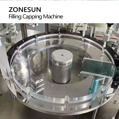 ZONESUN ZS-EL450 Máquina automática de llenado y tapado de cartuchos de líquido electrónico 