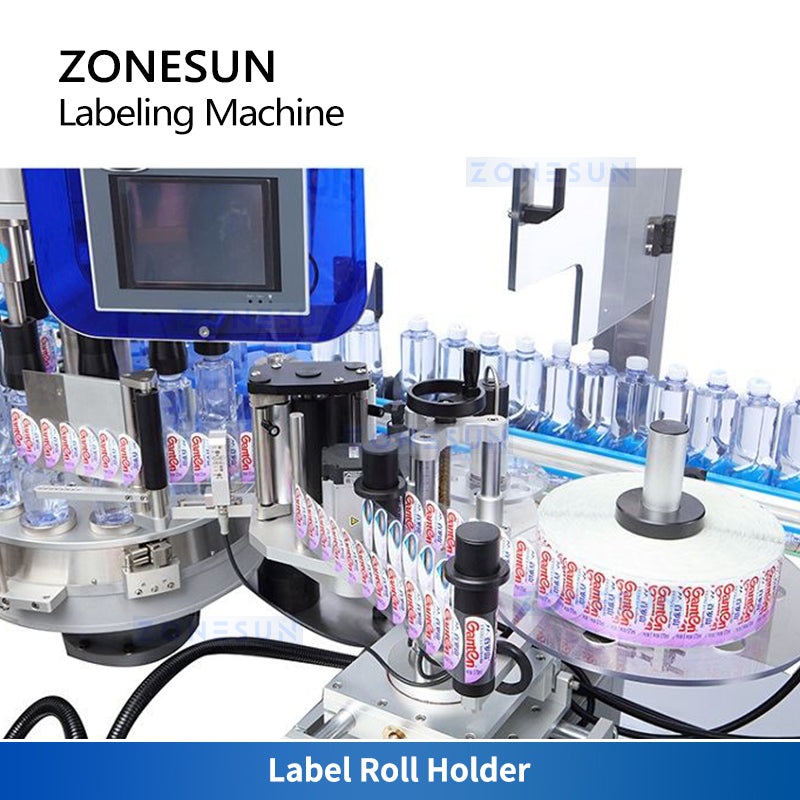  Automatic Round Bottle Labeling Machine