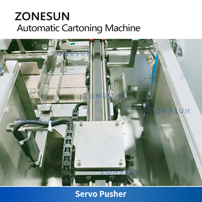 Máquina automática de envasado y sellado de cajas de cartón ZONESUN ZS-ZHJ301