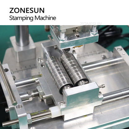 ZONESUN Pneumatic Cylindrical Hot Stamping Machine