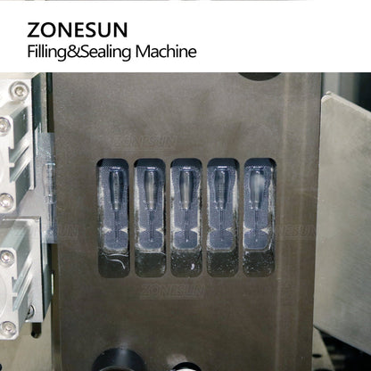 ZONESUN ZS-FS120 Monodose Strips Tube Peristaltic Pump Liquid Filling And Sealing Machine