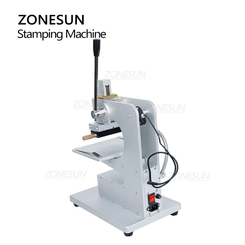 ZONESUN WT-90XTS Manual Hot Foil Stamping Machine With Infrared Locator