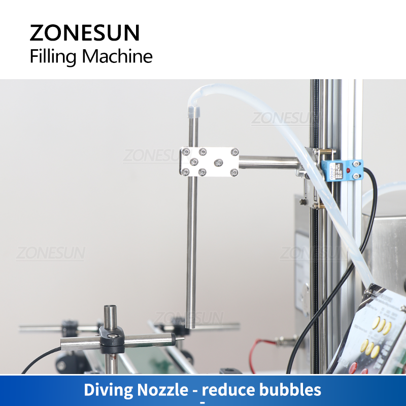 ZONESUN ZS-DTMP1D Magnetic Pump Liquid Filling Machine