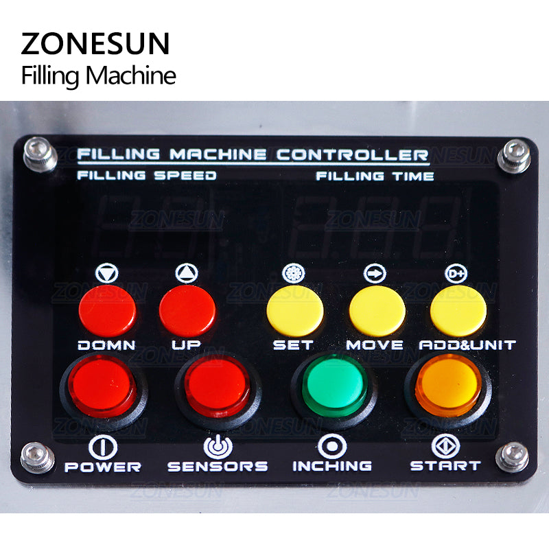 ZONESUN Intelligent Induction Heat-resistant Diaphragm Pump Liquid Filling Machine