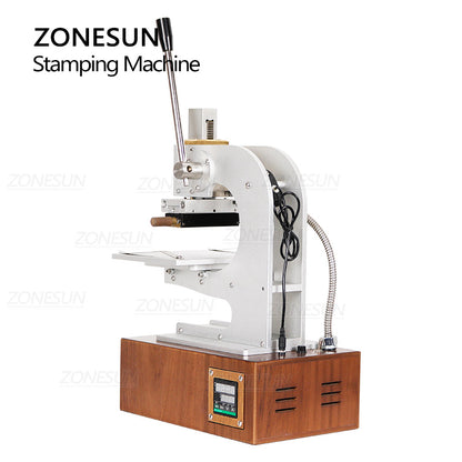 ZONESUN WT-90XTS Infrared Locator Multifunction Hot Foil Stamping Machine With Drawers