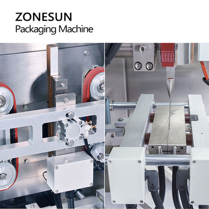 ZONESUN ZS-FS420 Máquina automática de sellado, llenado y pesaje de polvo de componentes electrónicos de 10 cabezales