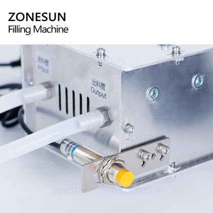 ZONESUN Intelligent Induction Heat-resistant Diaphragm Pump Liquid Filling Machine