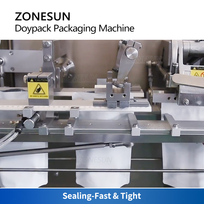 ZONESUN ZS-FMHZL1 Máquina automática de llenado de polvo y sellado de alimentación Doypack 