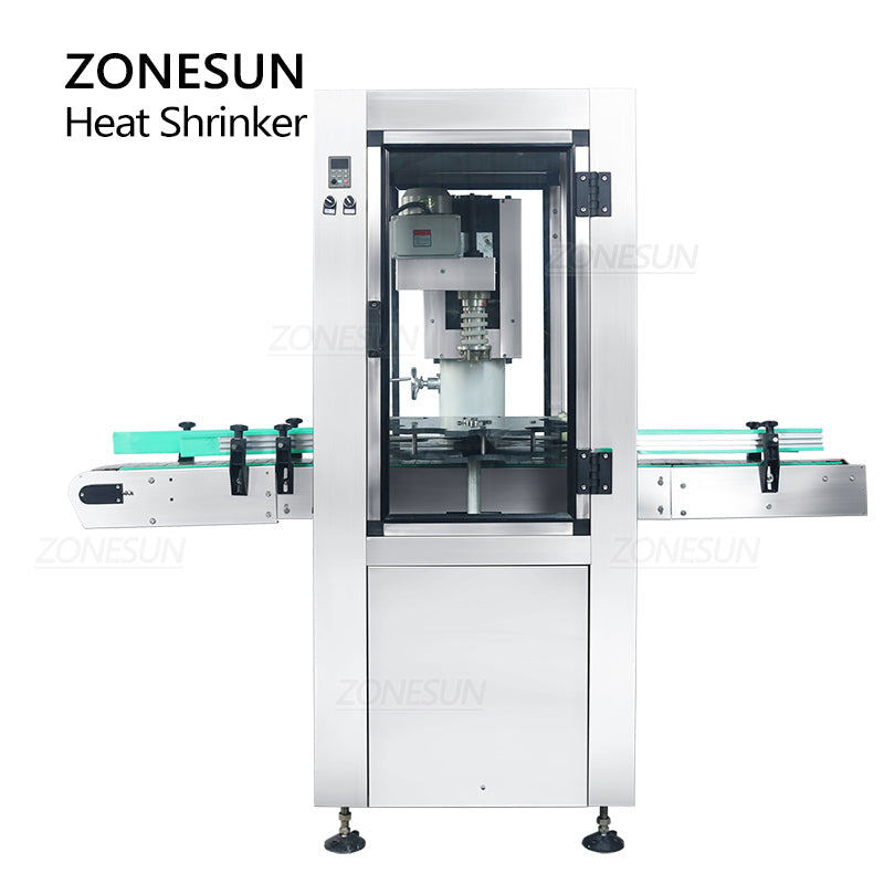 ZONESUN ZS-CSM1 Máquina automática de sellado termorretráctil de tapa de cuello de botella 