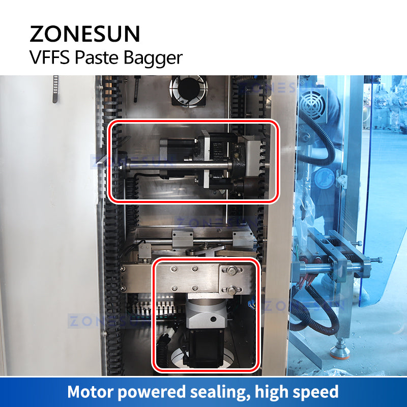 ZONESUN ZS-FP220 Máquina llenadora y selladora de pasta rápida y eficiente