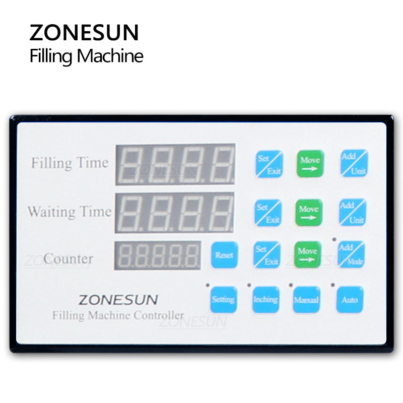 ZONESUN ZS-DTMP1S Magnetic Pump Liquid Filling Machine