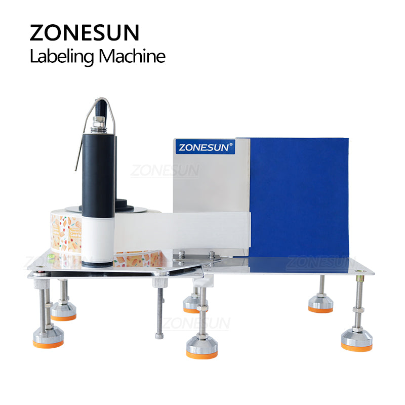 ZONESUN ZS-TB3 Manual Round Square Polygon Bottle Labeling Machine