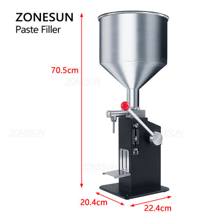 ZONESUN ZS-MGT1S Manual Paste Filling Machine