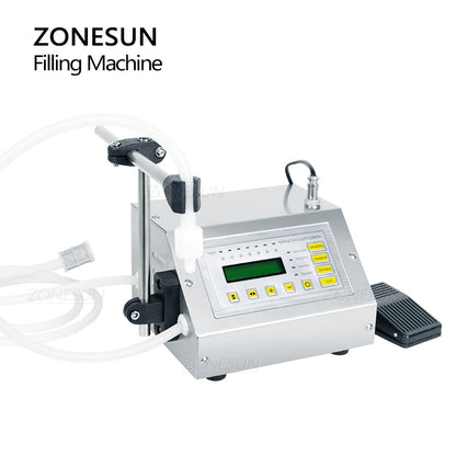 ZONESUN GFK-160A Semi-automatic Diaphragm Pump Liquid Filling Machine