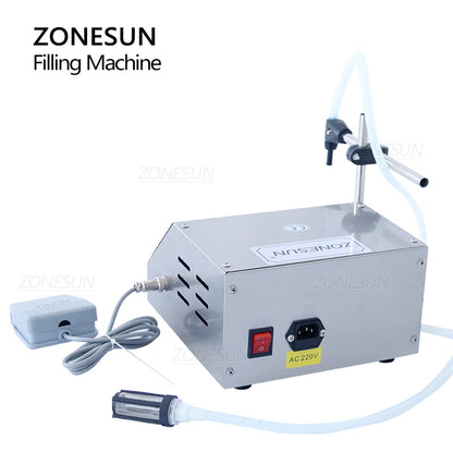 ZONESUN GFK-160 Diaphragm Pump Liquid Filling Machine