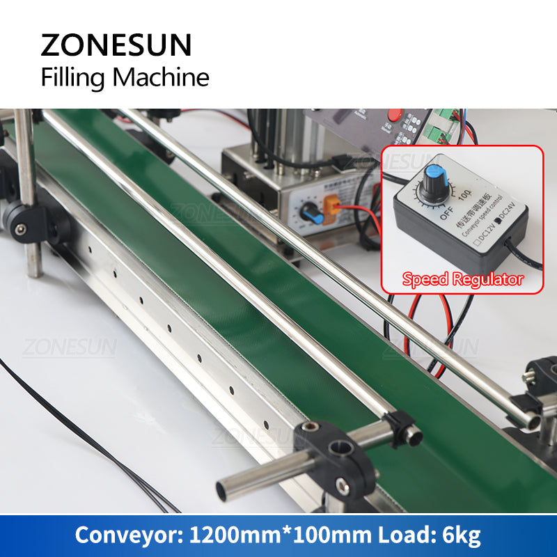 ZONESUN ZS-DTMP1D Magnetic Pump Liquid Filling Machine