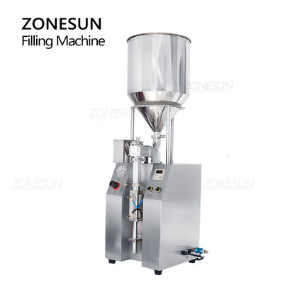 ZONESUN ZS-YTCP12V Pneumatic Syringe Ceramic Plunger Pump Liquid Paste Filling Machine