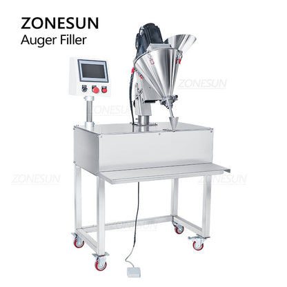 ZONESUN ZS-FM100P 0.1-100g Semi-automatic Powder Filling Machine（Best Offer）